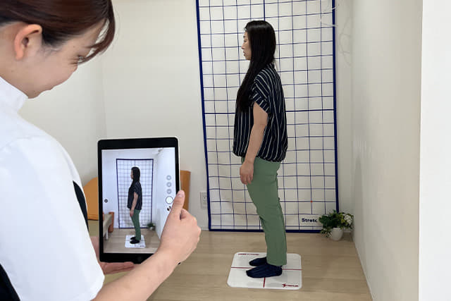 AI姿勢分析
と
丁寧な検査
で原因を見つけます